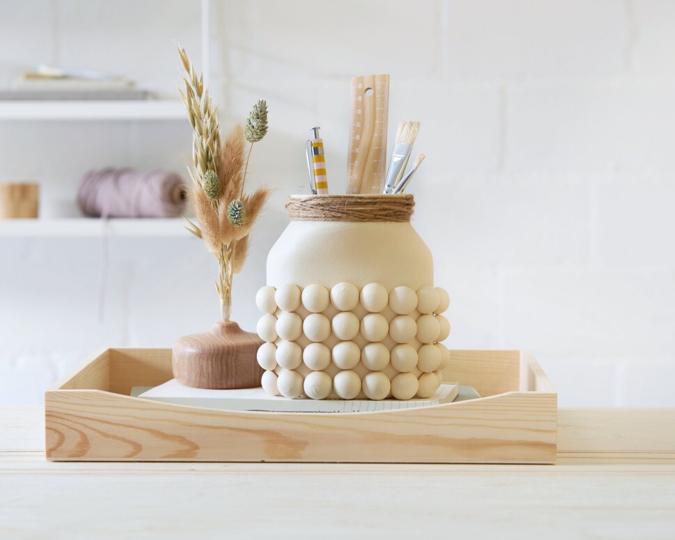 nutella®-Glas - DIY Bubble Vase basteln