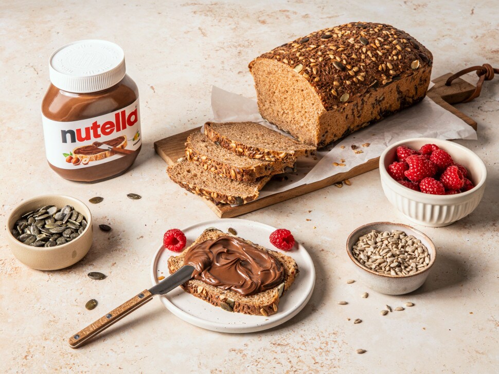 Rezept - nutella - Vollkornbrot mit nutella®