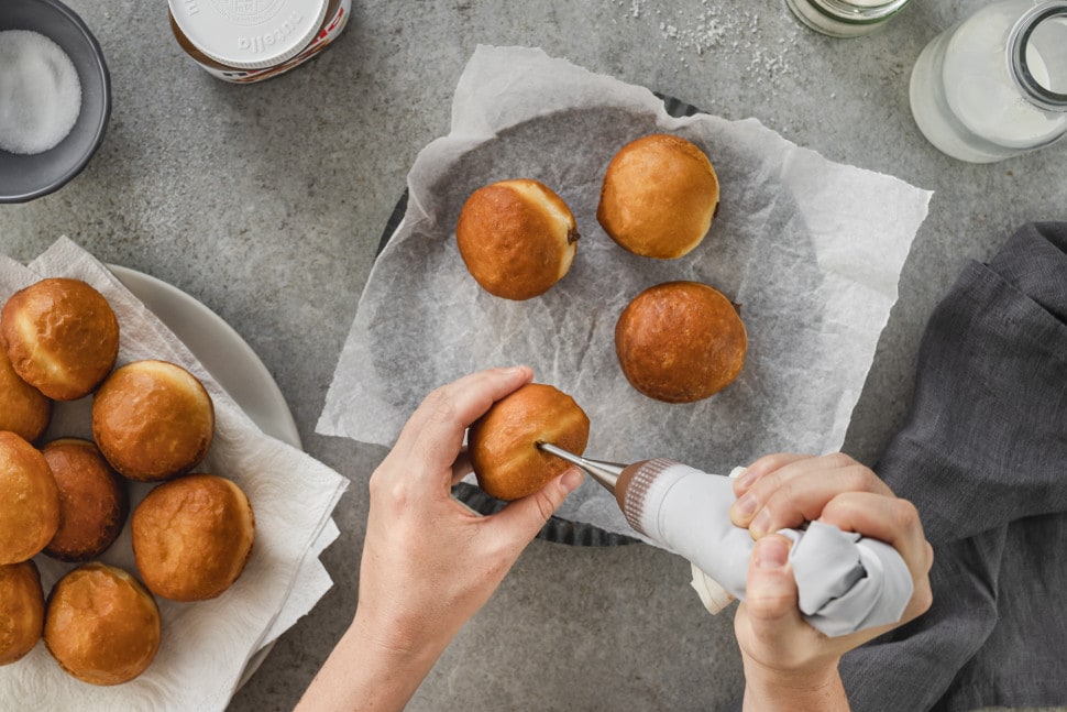 Berliner mit nutella® recipe | Nutella® Germany