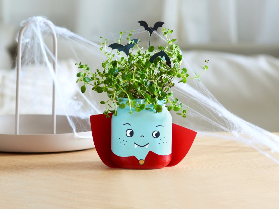 DIY - nutella - Halloween Vampir glas mit nutella - Title