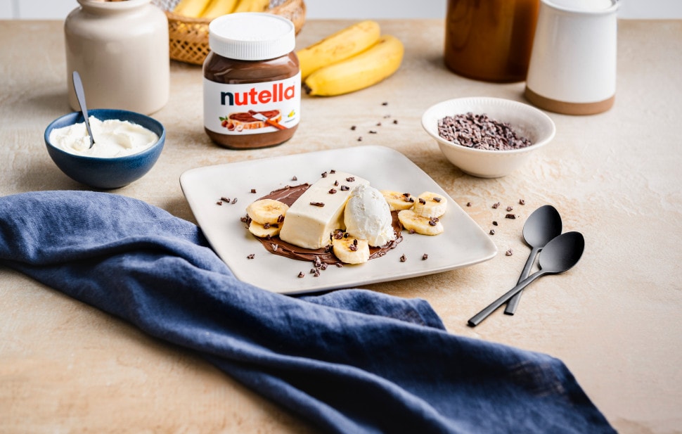 Vanilleparfait mit nutella®