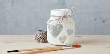 nutella®-Glas - DIY Leuchtglas basteln