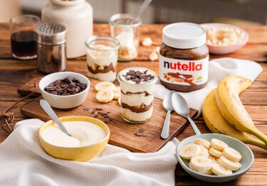 Bananen-Tiramisu mit nutella®