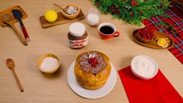 Panettone mit cremiger Kokosnuss | Weihnachtsrezepte | nutella®