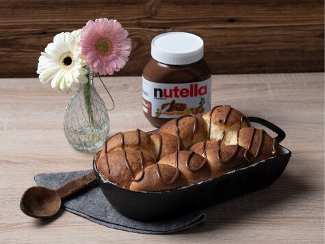 Rohrnudeln mit nutella - Schritt 6