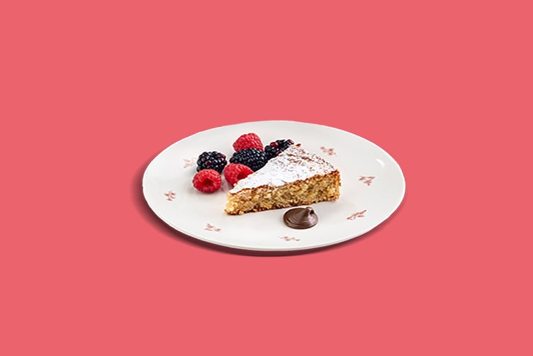 Tarta de Santiago con Nutella