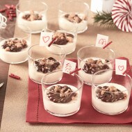 Mousse de chocolate blanco con crumble y Nutella® | Nutella