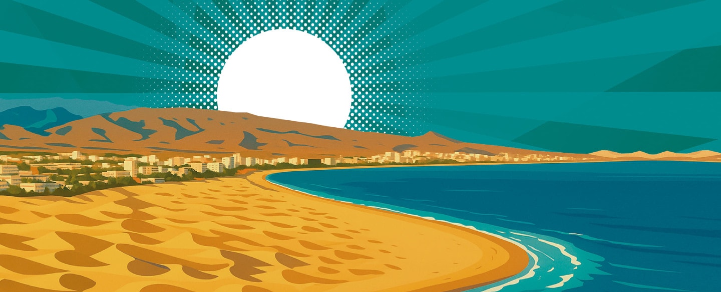 Buenos días desde Gran Canaria