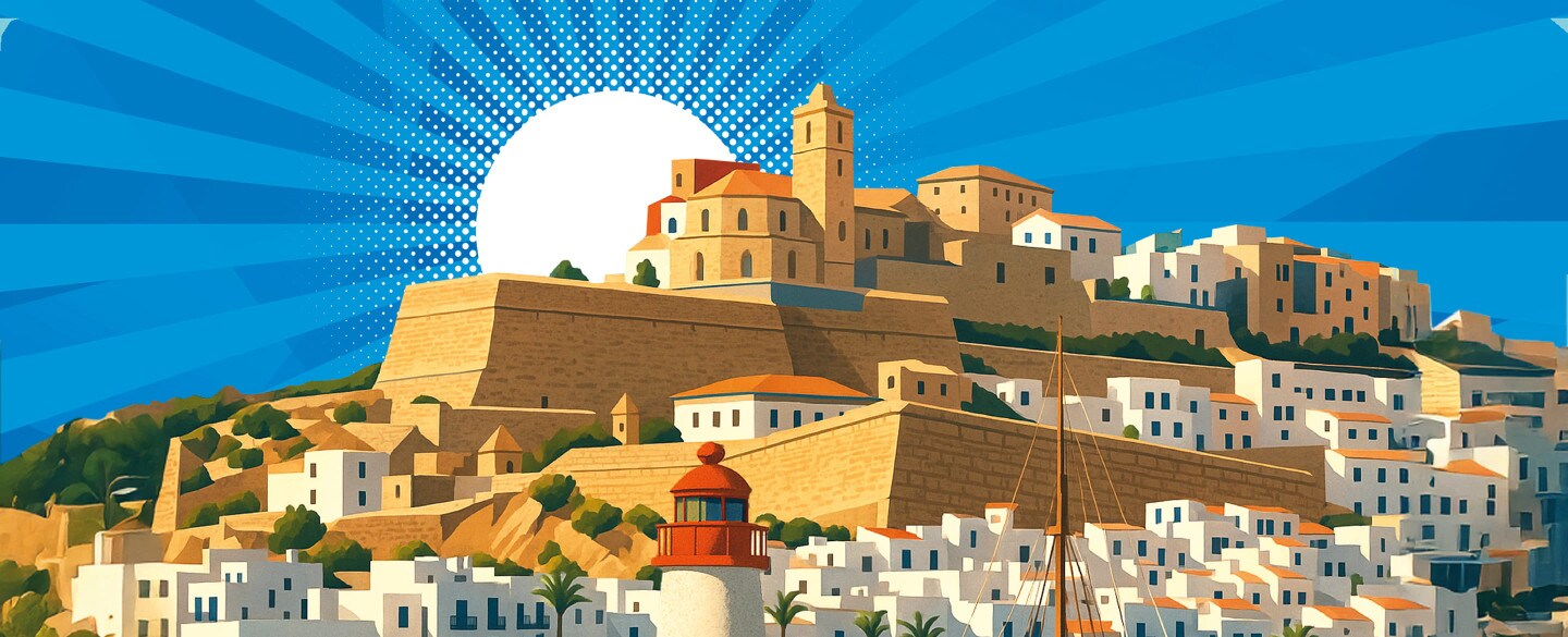 Buenos días desde Ibiza