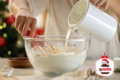 Gofres de Navidad Nutella® elaboracion 1  | Nutella