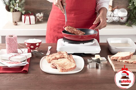 Tostadas francesas en forma de estrella con Nutella® elaboracion 2 | Nutella