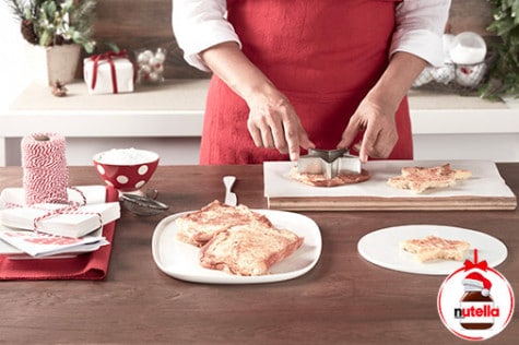 Tostadas francesas en forma de estrella con Nutella® elaboracion 3 | Nutella