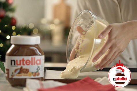 Tronco de Navidad de mango y lima con Nutella elaboracion 3 | Nutella