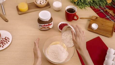 Galletas de Papá Noel | Recetas navideñas | Nutella®