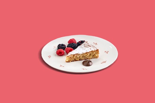 Tarta de Santiago con Nutella