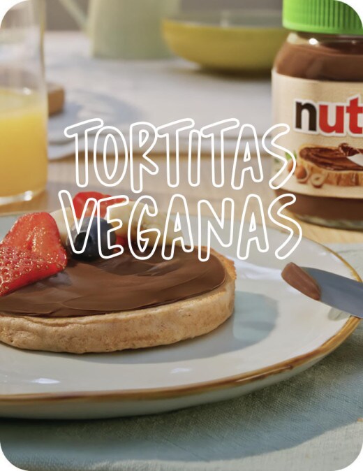 Pancakes veganos con Nutella® Plant-Based