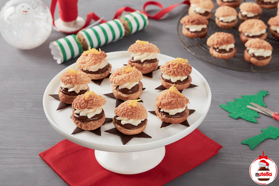 Lionesas con chantilly de naranja y Nutella® | Nutella