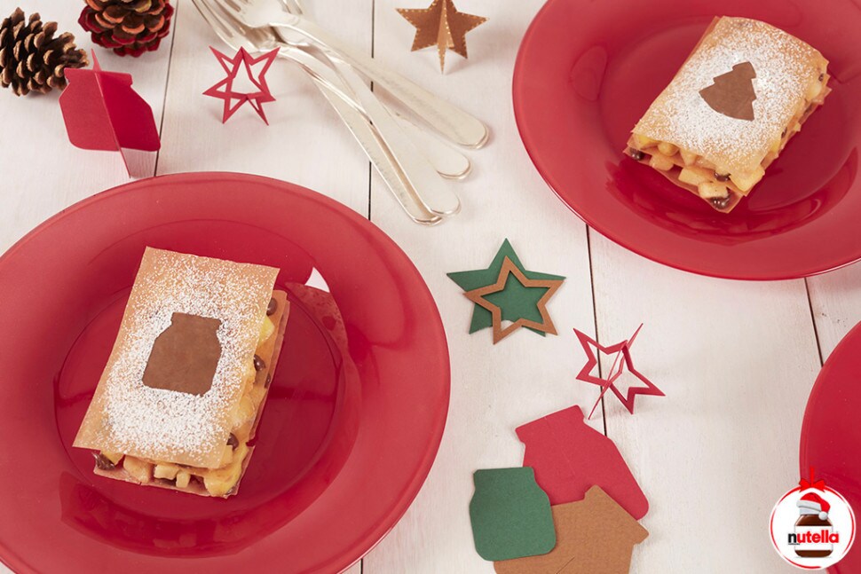 Strudel Abierto con Nutella® | Nutella Strudel Abierto con Nutella® | Nutella