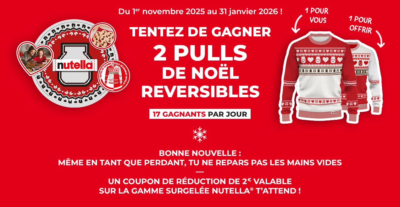 Tentez de gagner 2 pulls de Noël collector