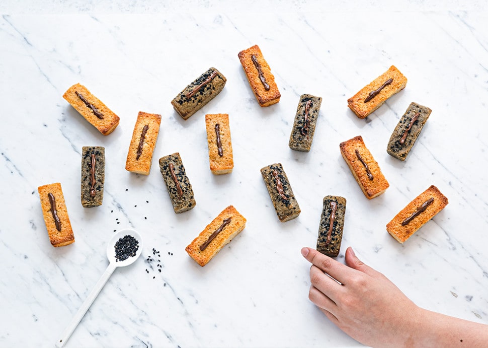 financier orange nutella