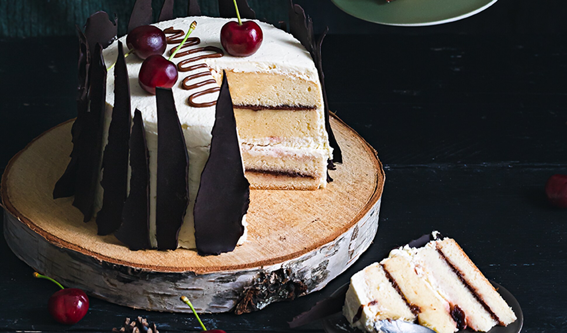 Gâteau Forêt-Noire de Noël au Nutella®