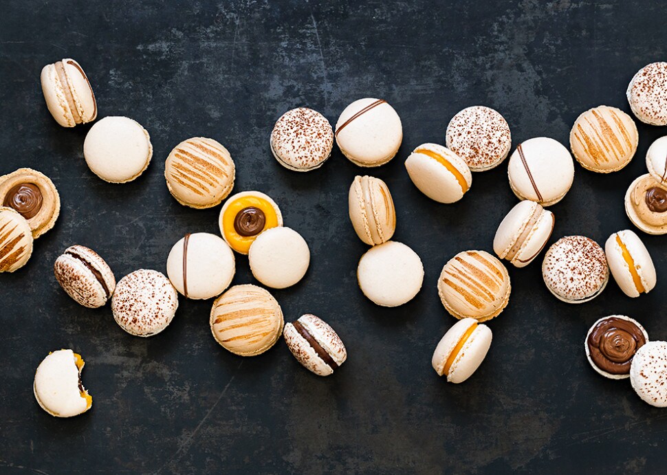 macarons nutella
