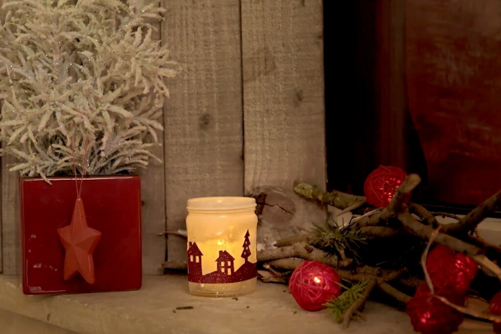 Bougie de Noël  | Nutella