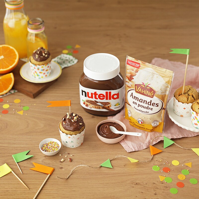 Moelleux Amandes & Nutella® sans gluten