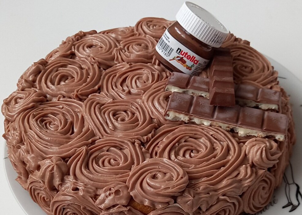 Le Gâteau de Bourgogne avec ganache et Nutella<sup>®</sup> par Léa