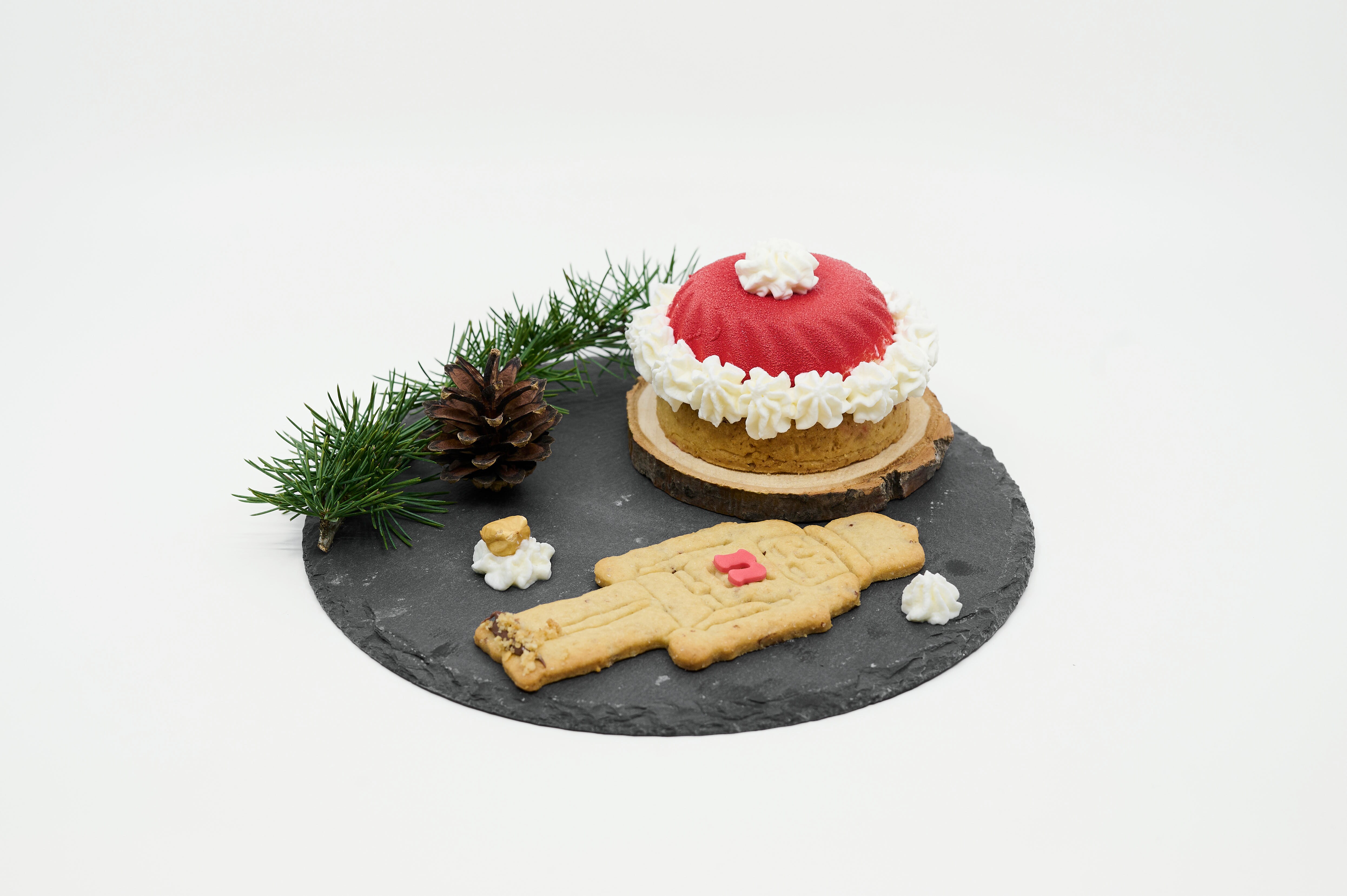 Casse-noisettes par Nathalie : entremets noisette avec cœur gourmand Nutella.