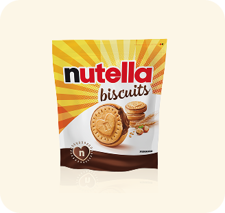 Biscuits Nutella, croustillants et garnis de pâte à tartiner.