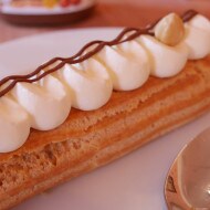 photo eclairs au Nutella et chantilly