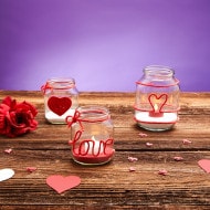 Bougie pour la Saint Valentin | Nutella