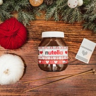Tricotez une écharpe pour votre pot de Nutella® | Nutella®