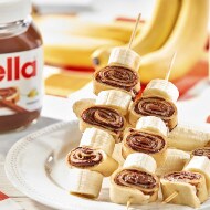 Crêpes à la banane et au Nutella® 