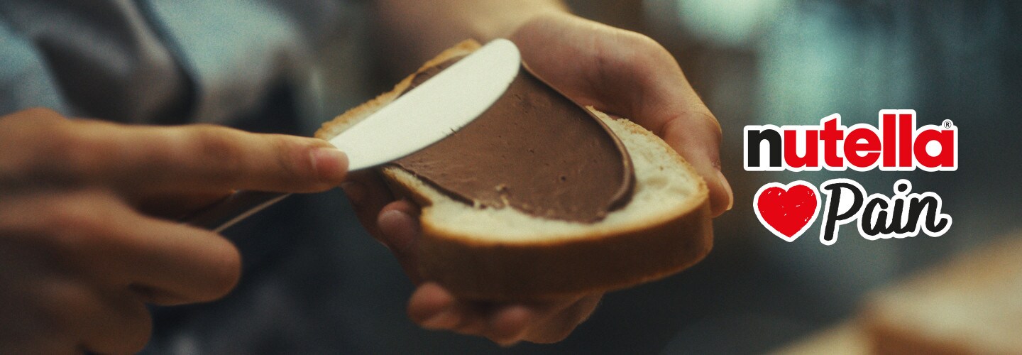 image tartine avec Nutella®
