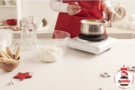 Bûche de Noël Pomme Vanille et Nutella® - étape 4