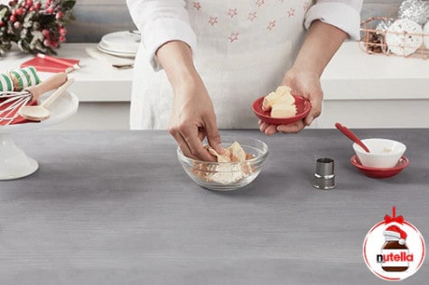 Choux à la chantilly à l'orange et au Nutella® - Étape 1