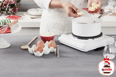 Choux à la chantilly à l'orange et au Nutella® - Étape 3