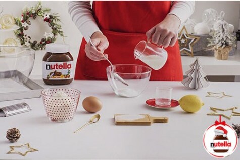 Croustillons au Nutella® - étape 1 Croustillons au Nutella® - étape 1