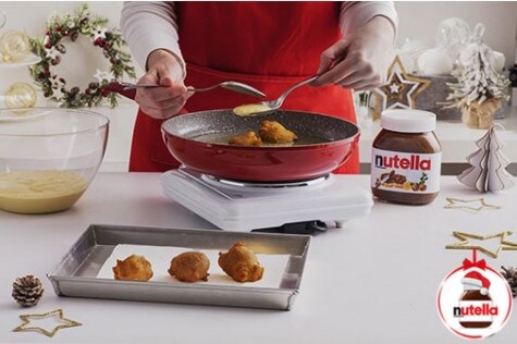 Croustillons au Nutella® - étape 4 Croustillons au Nutella® - étape 4