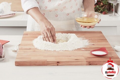 Focaccia au Nutella® - étape 2