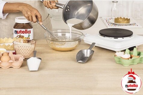 Galette des rois au Nutella® - étape 1 Galette des rois au Nutella® - étape 1