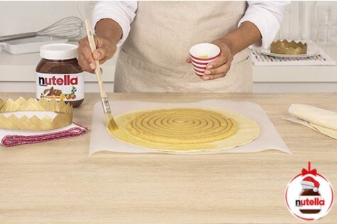 Galette des rois au Nutella® - étape 6