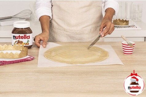 Galette des rois au Nutella® - étape 7 Galette des rois au Nutella® - étape 7