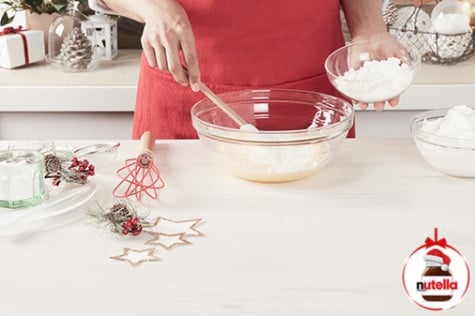 Gâteau de savoie au Nutella Étape 3