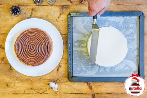 Jour de Neige au Nutella® par le chef Gregory Cohen - étape 2