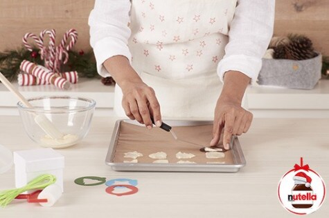 Langues de chat au Nutella® - étape 2