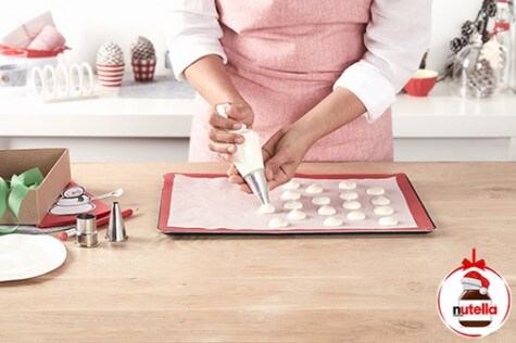 Macarons au Nutella® - étape 3 Macarons au Nutella® - étape 3
