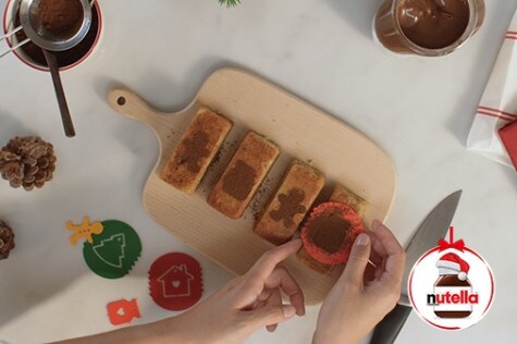 Minis pains aux bananes et au Nutella® - etape 4 Minis pains aux bananes et au Nutella® - etape 4